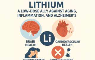 le lithium à faible dose, un allié contre l'inflammation, et la santé neuronale